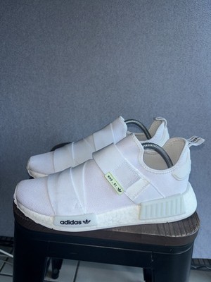 Adidas Womens Shoes NMD R1 Size 10 White Running Athletic Sneakers GW5699