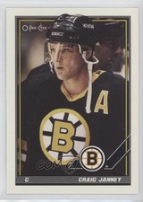 1991-92 O-Pee-Chee Craig Janney #41 0c4