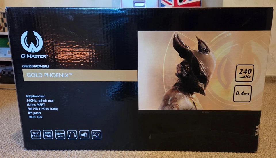 Gaming Monitor 24.5 Zoll, 240Hz, 0.4ms, Full HD | iiyama - Bild 2 von 4