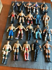WWE Mixed Lot 20 Wrestling Action Figures Pla...