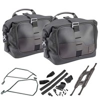 Givi Seitenboxen 13L CRM106 + TräGer Yamaha FZ6 Fazer 600 2004-2006 Schwarz
