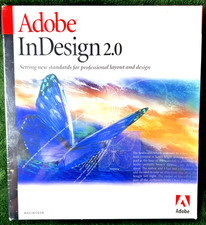 New Sealed Adobe InDesign 2.0 Mac Complete Software