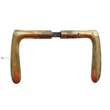 Maniglia per Porta Vecchio 1920er Pomolo di Casa IN Ottone 17.4 MM 10er Vk
