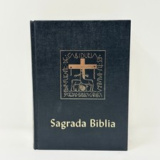 Sagrada Biblia Sociedad Bíblica Católica Nacíonal 1963 Hardcover Bible Mexico