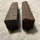 Lot of 2 HO Gauge Weathered 50ft Box Cars Milwaukee Road 2636 & British Columbia — photo 10