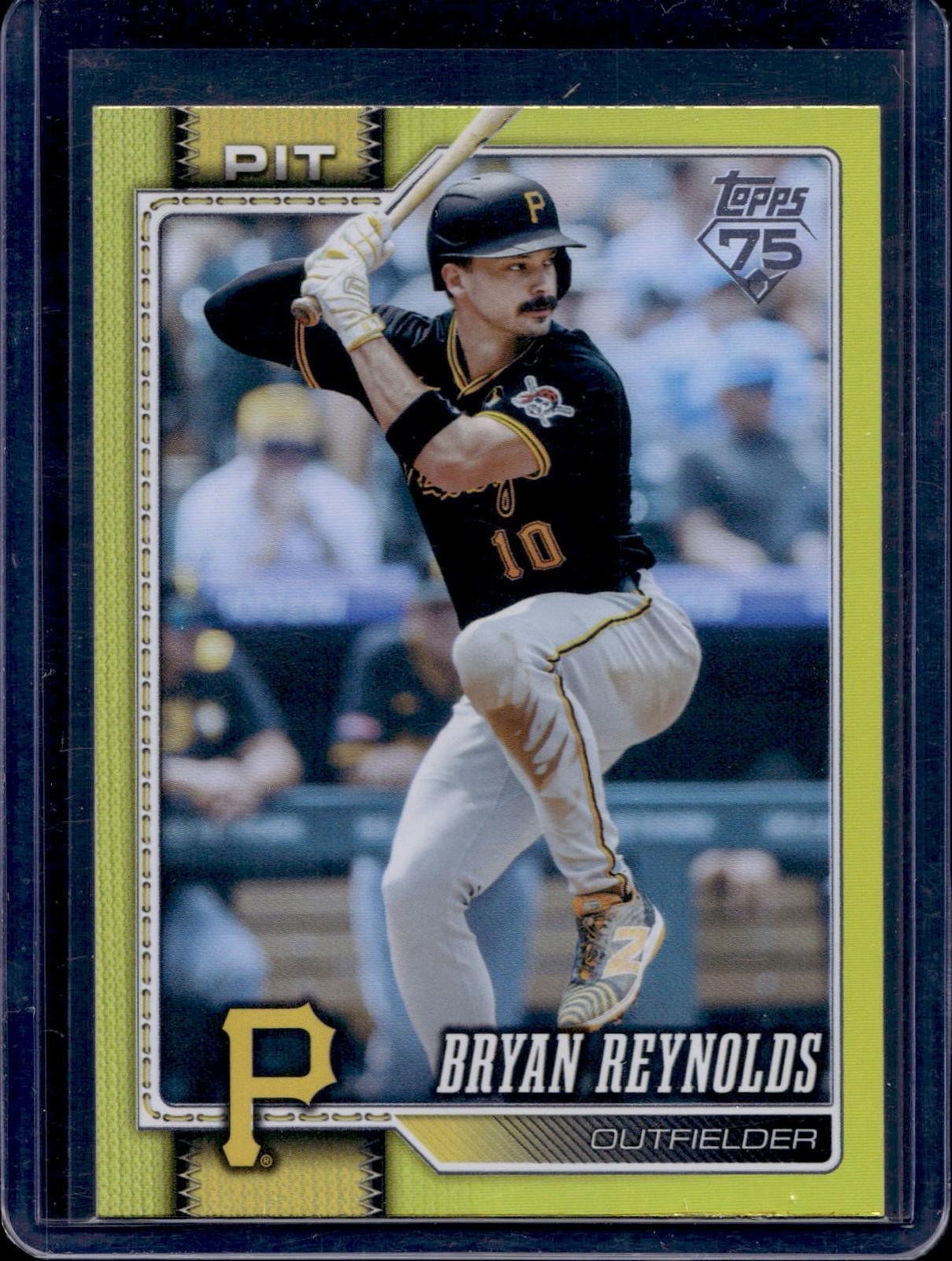 2026 Topps #697 Bryan Reynolds Yellow Rainbow Foil #/399