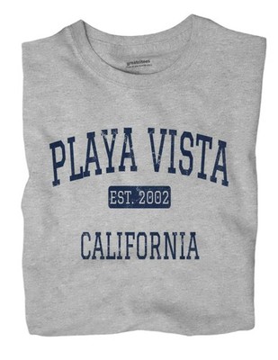 Playa Vista California CA T-Shirt Los Angeles EST