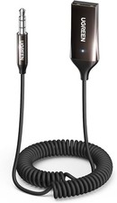 UGREEN Aux to Bluetooth 6.0 Adapter 3.5mm Bluetooth Receiver for Car USB 2.0 to