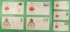 DR WHO 1960s CANADA 11 FDC COMBO R54851