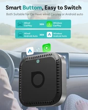 NEW OTTOCAST Wireless CarPlay&Android Auto Adapter Magic Aibox Youtube 4+64G US