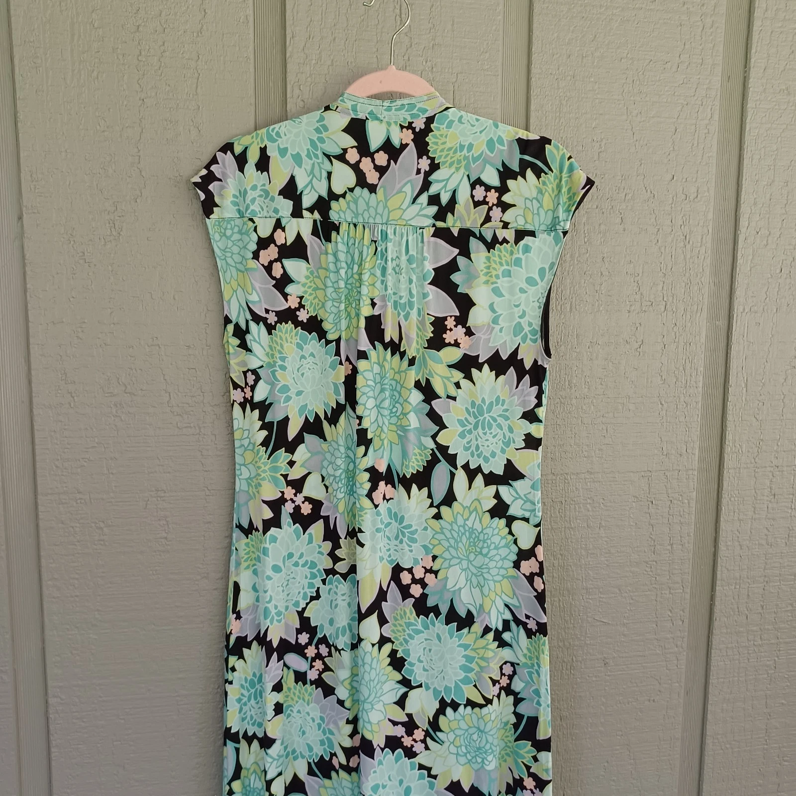 Abito Kate Spade Dahlia Bloom in maglia taglia M donna preppy floreale misto viscosa