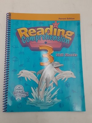 Abeka Reading Comprehension 3 Skill Sheets Parent Edition New 329592