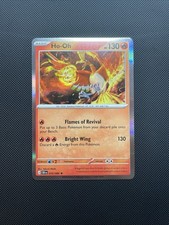 Pokemon Ho-Oh 010/086 Basic 130 HP Flames of Revival Bright Wing Pokémon