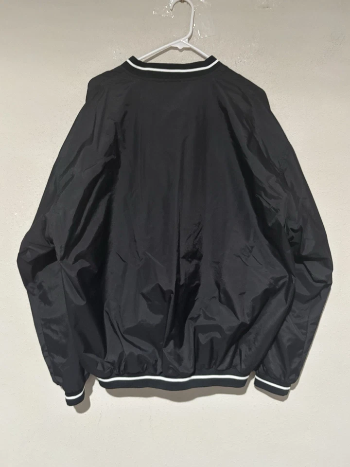 Vintage 90s Mens Size L Rawlings White Sox Pullover Jacket Cc11 - Image 2 of 4