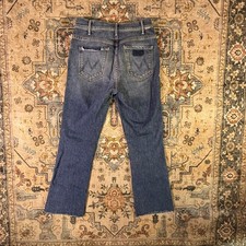 Mother Jeans Hustler ankle fray women  s Wide Leg kick flare boyfriend size 28