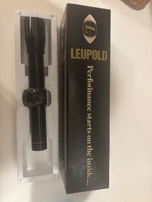 Early Leupold Gloss M8 2.5X Compact Rifle Scope -not IER or Scout