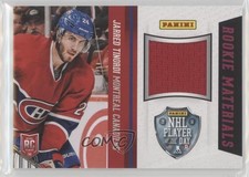 2014 Panini NHL Player of the Day Rookie Materials Jarred Tinordi #2 1q2