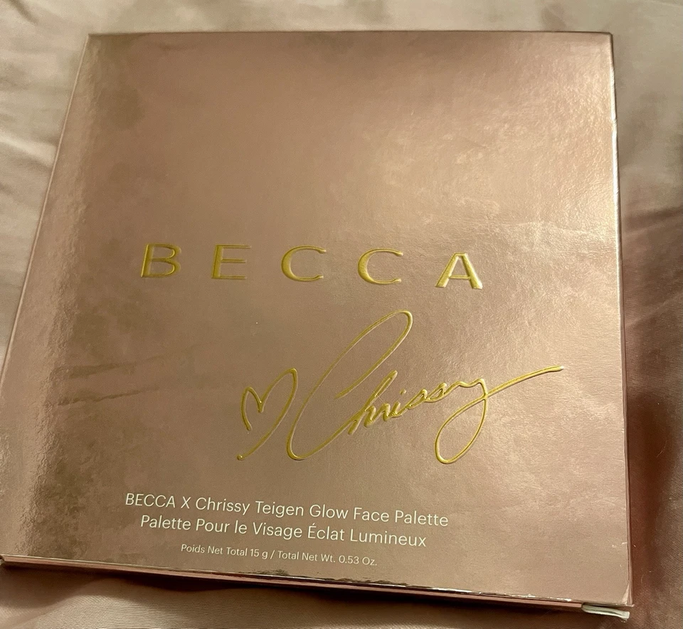 Becca Christy Teigen GLOW Face Palette Collab BNIB HTF Limited Edition - Image 2 of 4