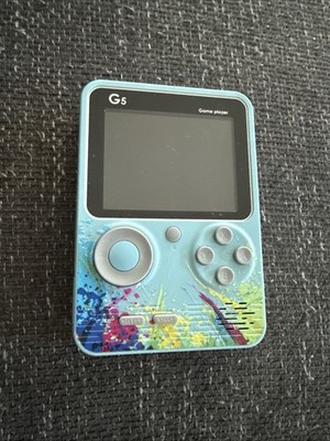 Vintage Retro NES G5 Game Handheld Electronic Game 3.0 Inch Screen Blue