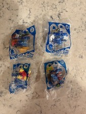 2011 McDonald  s Happy Meal Toys Set The Smurfs 7 Farmer 8 Gutsy 9 Jokey 10 Farm