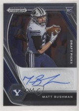2021 Panini Prizm Draft Picks Draft Picks Auto Matt Bushman #DPA-MAT Auto 4z8