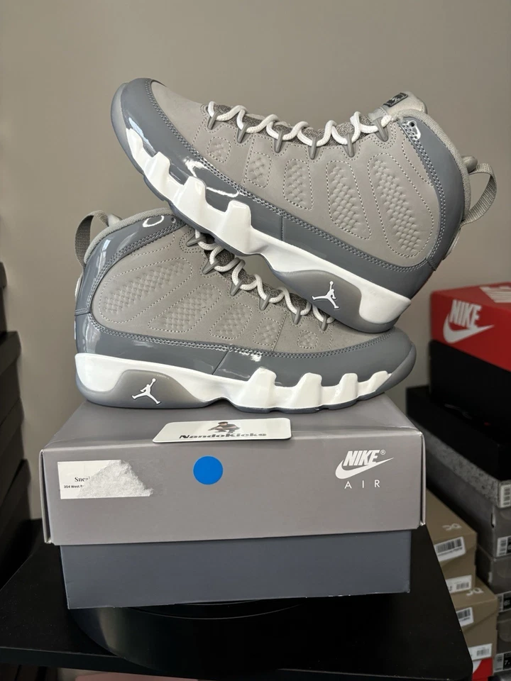 Air Jordan 9 Retro Cool Grey (2025) HV4794-011 Hombre Tallas NUEVO Foto 4 de 4
