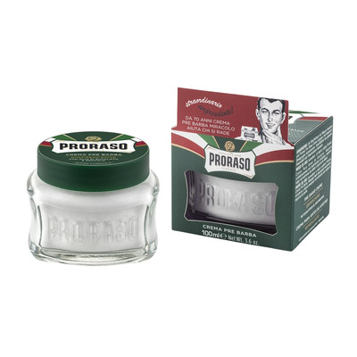Proraso Pre-Shave Cream Refreshing and Toning 3.6 oz PACK OF 2 2 pcs