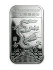 2012 APMEX Year Of The Dragon Uncirculated 1oz .999 Fine Solid Silver Bar USA