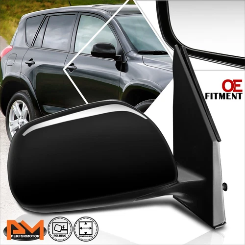 For 09-12 Rav4 OE Style Powered Adjustable Side Rear View Door Mirror Right RH