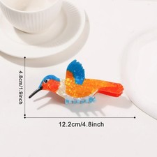 01 Cute Cartoon Hummingbird Parrot Hair Claw Bird Series Claw Clips Clips Hair