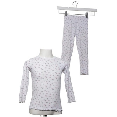 Dopo Dopo Girls, Pyjama, Größe: 98/104, Baumwolle/Elasthan, Weiß/Mehrfarbig #Vrj