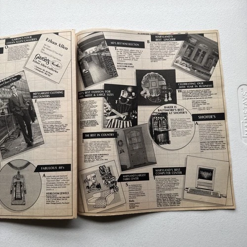 Sun Magazine The Baltimore Sun June 14, 1987 Vintage Magazine - 画像14/17