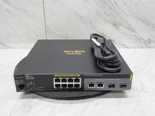 HP Aruba 2530-8 PoE+ JL070A Internal PS 8 Por...