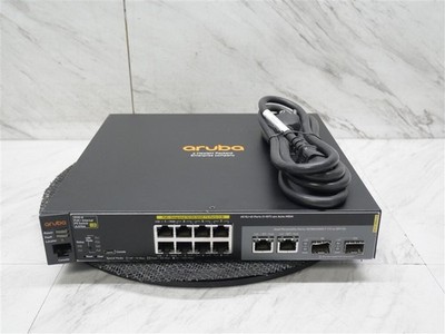HP Aruba 2530-8 PoE+ JL070A Internal PS 8 Port Fast Ethernet Switch JL070A