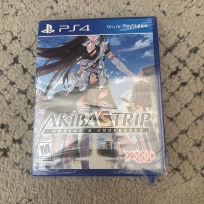 Akiba's Trip: Undead & Undressed (Sony PlayStation 4, 2014) Sealed (Broken Case)