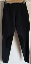 VTG 90s Ralph Lauren Country Jodhpurs Women M Black Equestrian Pants Trousers