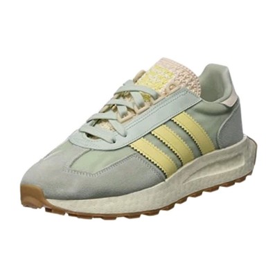adidas Retropy E5W Women's Trainers In Linen Greelmost Yellow Ecru Tint 5.5