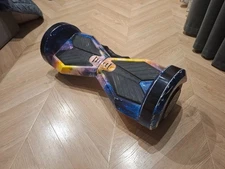 Used 6.5" Galaxy Hoverboard – Bluetooth, LED Lights, Self-Balancing + Charger In