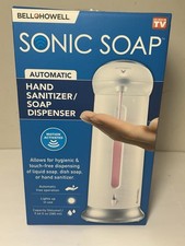 Bell Howell Sonic Soap Automatic Touch Free Dispenser New