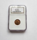1937 Lincoln Wheat Penny MS65 Red NGC