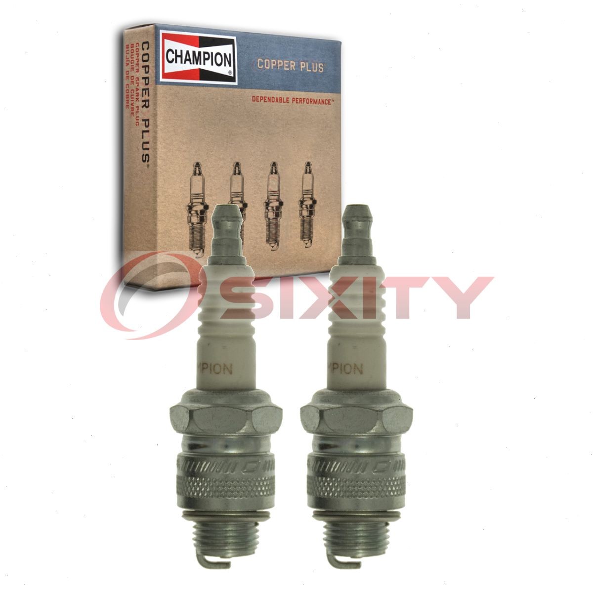 2 pc Champion Copper Plus 871 Spark Plugs for WR8EC WR8E RJ8C R45 R44 MR45 xz