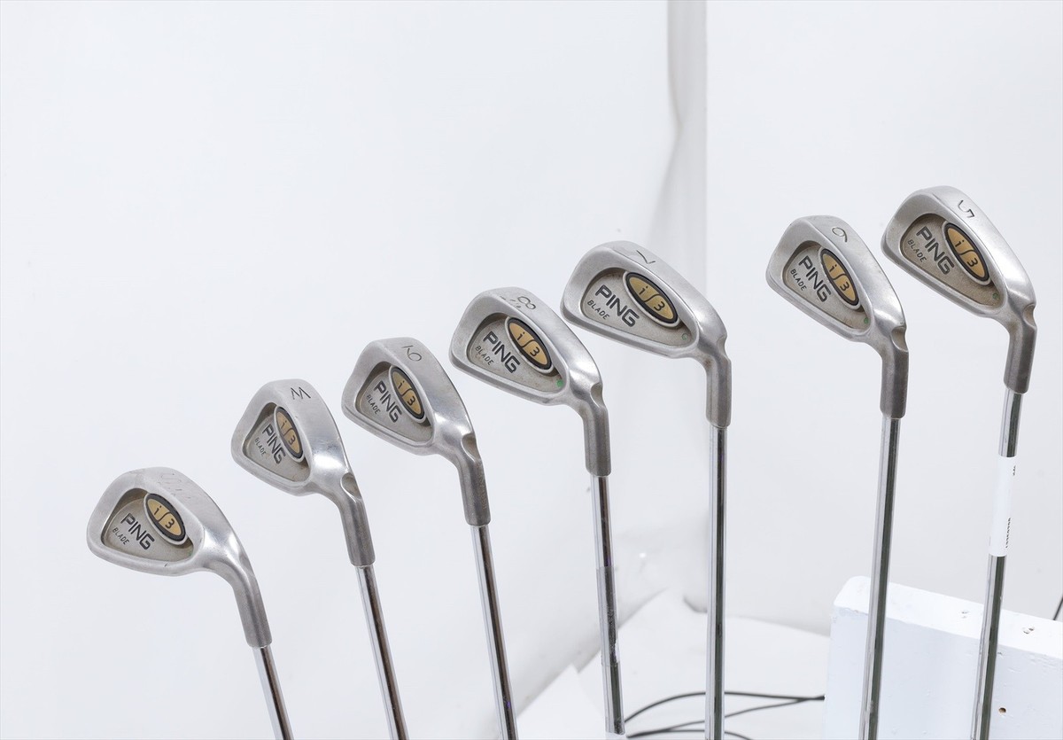 Ping I3 Blade Green Dot Iron Set 5-Pw, Sw Regular Dynamic Gold Sl