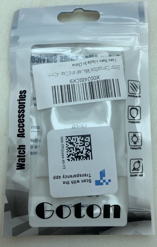 Goton Compatable iWatch 40MM Clear Protector
