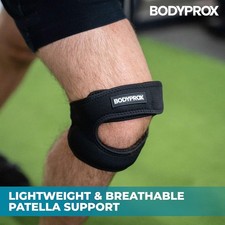 Bodyprox Patellar Tendon Support Strap Large , Knee Large Pack of 1 , black