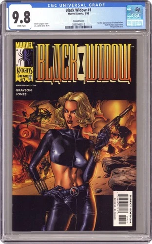 Black Widow 1B Jones Yelena Variant CGC 9.8 1999 3853949012