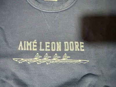 Aimé Leon Dore Aime Rowing Crew Crewneck Sweatshirt Oceana Blue