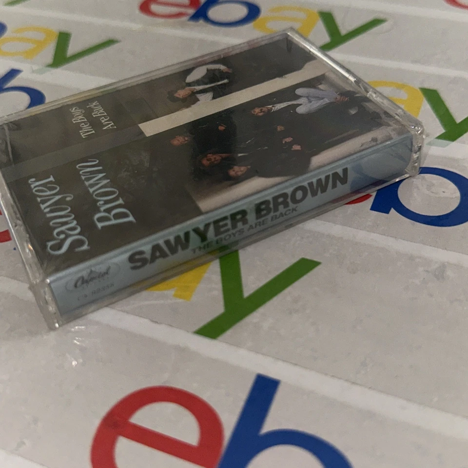 Sawyer Brown - The Boys Are Back - Cassette Tape - Image 3 of 3
