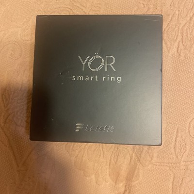 YOR SMART RING Fitness Tracker Ring SIZE 9 Gun Metal