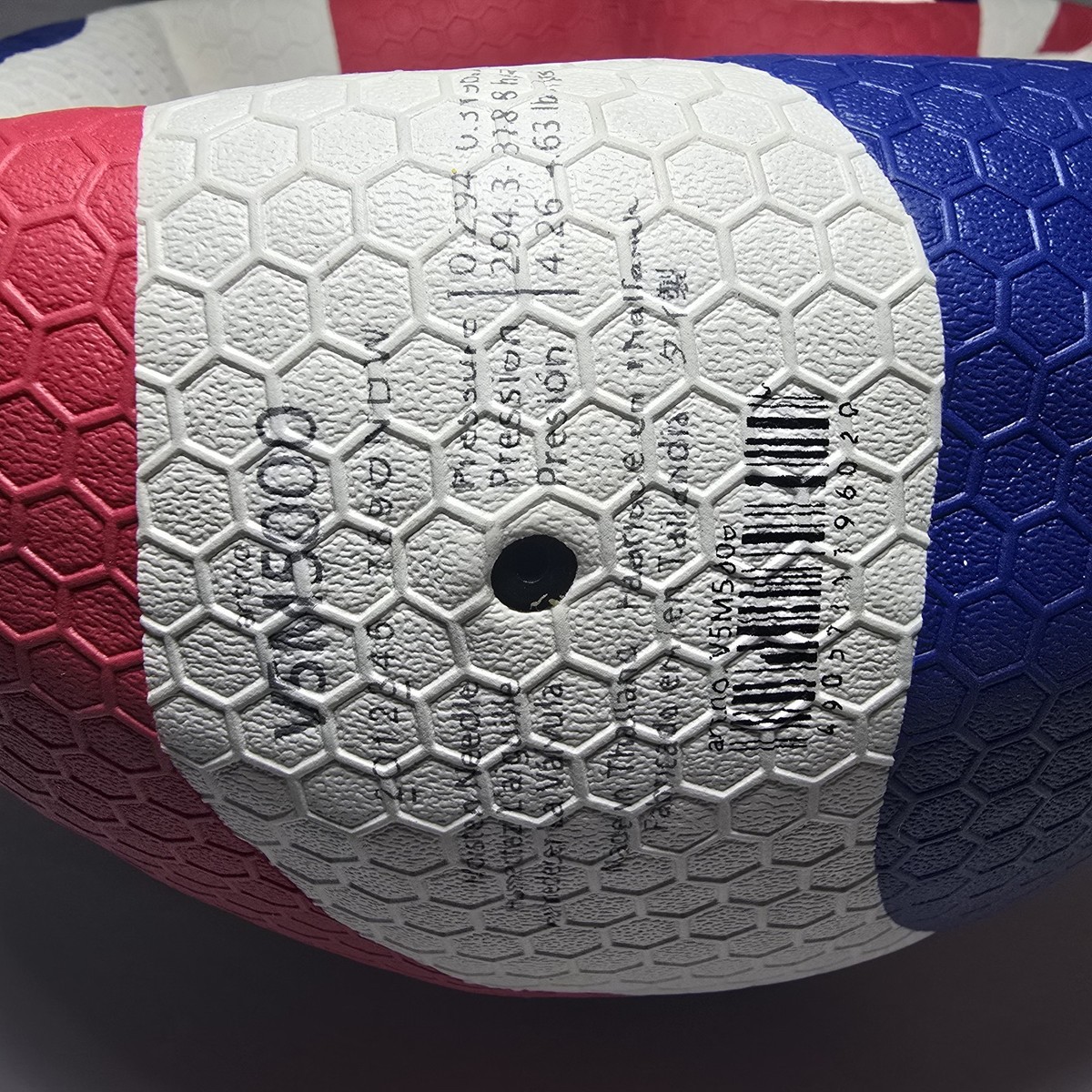 Molten V5M5000 Flistatec NCAA Volleyball - Red/White/Blue Official