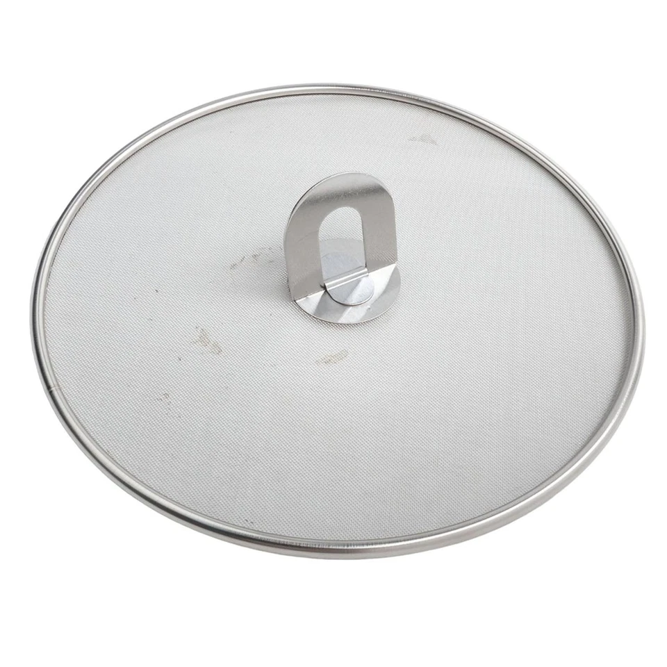 Cooking Grease Splatter Screen Guard Frying Pan Stove Cover Catcher Oil/Splash H - Image 2 of 4